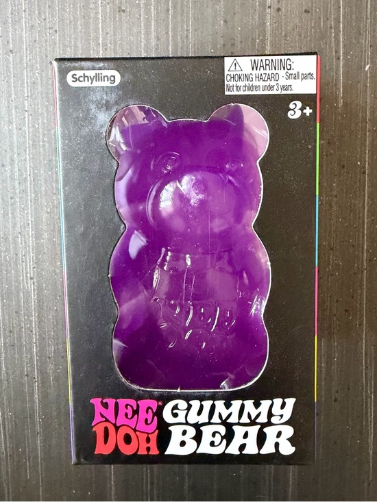 schylling Other - Schylling Nee Doh Gummy Bear Kids Toy - Purple